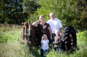 farm family photo