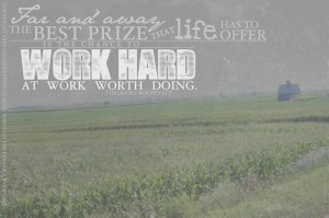 Working hard for ag