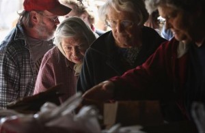 American hunger Americans hungry at Thanksgiving