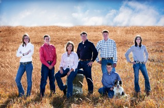 Debbie Lyons Blythe family Kansas Rancher Blogger Mom