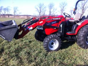 Tractor buying & TV customer service