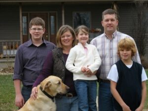 Farm Family Ver Steeg Family farmer talks diet & food choices