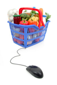 food basket giving thanks for food